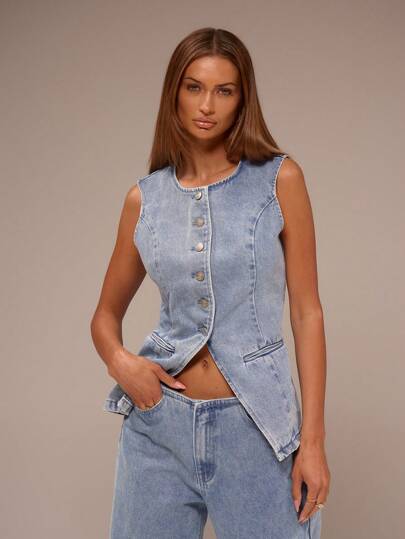 MUSERA جاكيت جينز بأزرار للربيع والصيف، أنيقة وعصرية من تسعينيات القرن العشرين وألفينيات، مناسبة للشارع والمكتب والمدرسة والعمل والشتاء والعطلات مثل