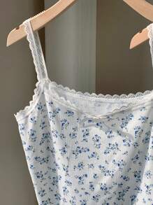 Comfortcana Bộ áo hai dây đan nhiều màu dành cho nữ - Nhiều màu - Xem 5