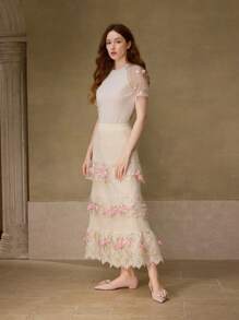 MOTF PREMIUM FASHIONABLE COMFORTABLE WOMEN HIGH HEEL PUMPS - Pink - View 10