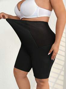 SHEIN CURVE+ Curve Plus High Waisted Shapewear Shorts