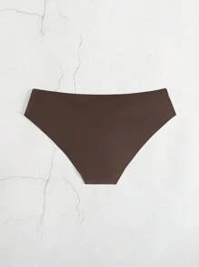 Manfinity Swimmode Men's Letter Print Triangle Beach Swimming Trunks Couple Boyfriend