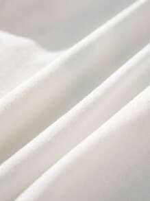 CoComelon X SHEIN Áo thun tay ngắn cổ tròn in họa tiết dưa hấu dễ thương cho bé trai mùa hè màu sắc hoạt hình tương phản - trắng - Xem 7