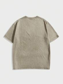 Manfinity VCAY Young Men's Knitted Casual Loose Fit Short Sleeve T-Shirt, Multi-Pack