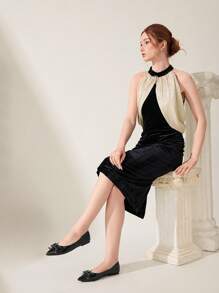 CUCCOO CHICEST Women's Pointed Toe Bow Decor Flat Loafers, Fashionable Daily Casual Shoes Spring Break Easter - Black - View 7