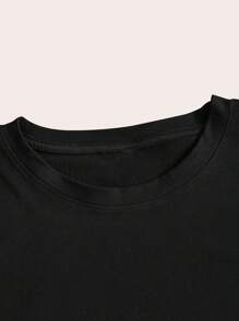 SHEIN LUNE Kindness Is Free Printed Plus Size T-Shirt