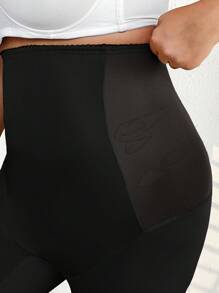 SHEIN CURVE+ Curve Plus High Waisted Shapewear Shorts