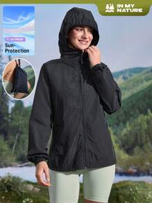 In My Nature UPF40+ Sun Protection Jacket UV Protection - Black - View 8
