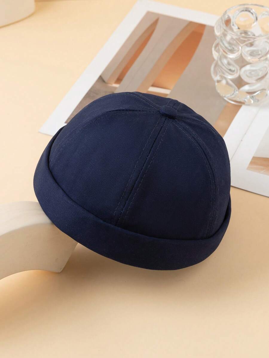 1 件男士纯色休闲其他帽子