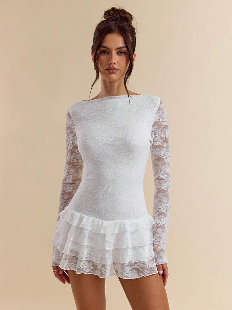 maria lucia hohan lace dress DESPINA main image 0