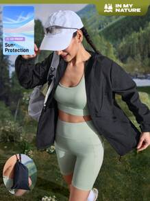 In My Nature UPF40+ Sun Protection Jacket UV Protection - Black - View 1