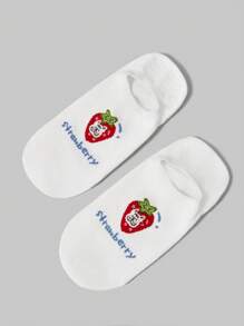 ROMWE Goth 4 pares de calcetines casuales/de negocios/deportivos invisibles y sin mostrar para hombres