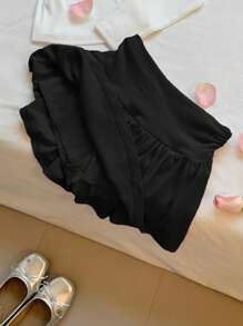 Comfortcana 女士简约纯色裙子，夏季时尚