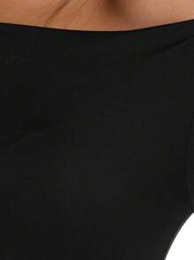 MUSERA Off The Shoulder Flared Jumpsuit Elegant Prom Graduation Birthday Wedding Guest Spring Summer Vacation Night Out Fall Autumn Winter Casual Everyday Sexy    Chic Valentines - Black - View 6