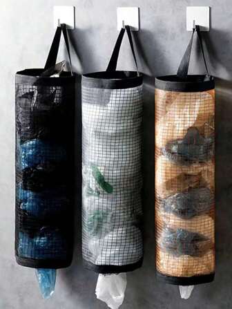 1 st hängande soppåse för förvaring, väggmonterad dragskopåse för skoförvaring, plastpåse för kök, vävd nätpåse dekorationer höstdekor festivaldekor rumdekor heminredning höstdekor sovrumsdekor alla hjärtans dag, alla hjärtans dag bröllop, födelsedag