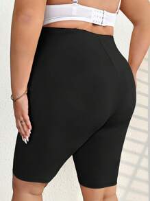 SHEIN CURVE+ Curve Plus High Waisted Shapewear Shorts