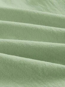 SHEIN MOD Knot Front Wrap Hem Cami Dress,Sage Green Dress - Mint Green - View 5