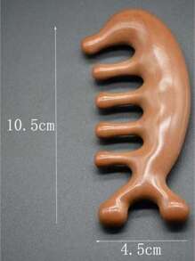 1 件经络按摩梳，海豚头设计按摩梳，五齿梳，适用于经络按摩，缓解压力，缓解情绪，身体护理，适用于旅行、户外、运动、办公室、学校、装饰品、礼品、发饰、返校用品