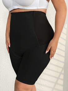 SHEIN CURVE+ Curve Plus High Waisted Shapewear Shorts