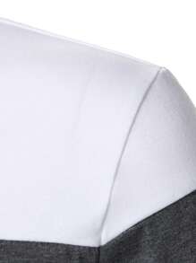 Manfinity Homme 男士无袖纯色 T 恤，休闲时尚，适合夏季 - 彩色 - 查看 5