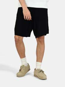 SUMWON 设计师针织 Polo 衫套装罗纹毛衣短袖上衣休闲夏春复古运动家居服街头套装