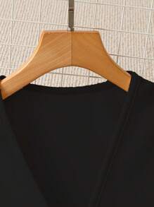 GlowEve Women's Elegant Casual Vacation Mesh Patchwork Tank Top - Black - View 3