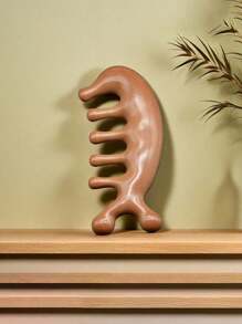 1 件经络按摩梳，海豚头设计按摩梳，五齿梳，适用于经络按摩，缓解压力，缓解情绪，身体护理，适用于旅行、户外、运动、办公室、学校、装饰品、礼品、发饰、返校用品