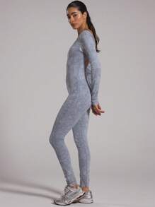 Musera Sport Women Sports Jumpsuits, Padel, Tennis, Pickleball Gym Fitness - Grey - View 2
