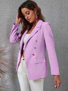 EMERY ROSE Casual Commuter Single Breasted Blazer Fall Cloth For Women