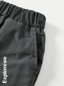 2 sztuki/zestaw chłopięcy bluza z kapturem, kurtka z zamkiem błyskawicznym i jednolity zestaw szortów, modny strój codzienny do codziennego noszenia, wiosna/lato