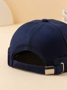 1 件男士纯色休闲其他帽子