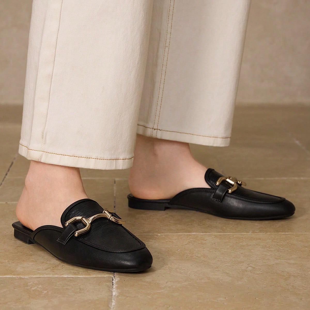 ZAPATOS PLANOS DE USO DIARIO CÓMODOS TIPO SLIP-ON PARA MUJERES