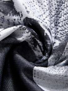 ROMWE MEN Street Life Quần short 2 trong 1 in họa tiết đường phố Y2K dành cho nam, trang phục thể thao thường ngày phù hợp cho mùa xuân và mùa hè - Xám - Xem 5