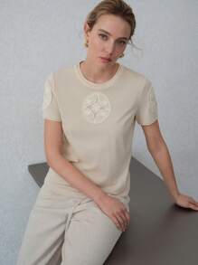 MOTF PREMIUM APPLIQUES SHORT SLEEVE T-SHIRT