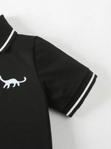 Ensemble de 2 pièces pour jeunes garçons d'été, nouvelle mode vêtements pour enfants. Costume garçon bébé avec haut manches courtes, tenue d'été stylée pour enfants