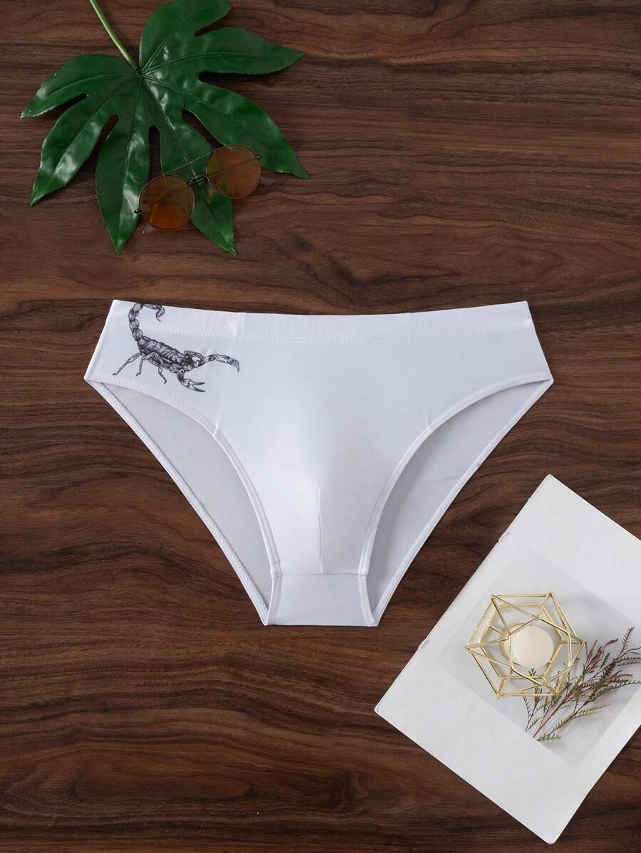 Surfspeed 男士蝎子图案三角形泳裤