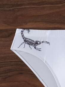 Surfspeed 男士蝎子图案三角形泳裤