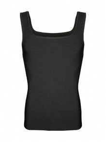 Effen mouwloos compressievest voor heren