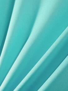 Manfinity RSRT Men's Casual Holiday Gradient Palm Tree Print T-Shirt Beach Tops For Men - Blue - View 5