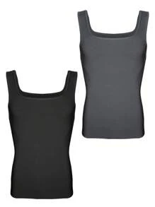 Effen mouwloos compressievest voor heren