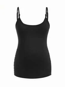 Modmama Maternity Comfy Versatile Solid Color Nursing Camisole - Grey - View 13