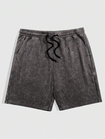 Street Life Herren einfarbige, schlichte und modische Shorts, geeignet für den Sommer