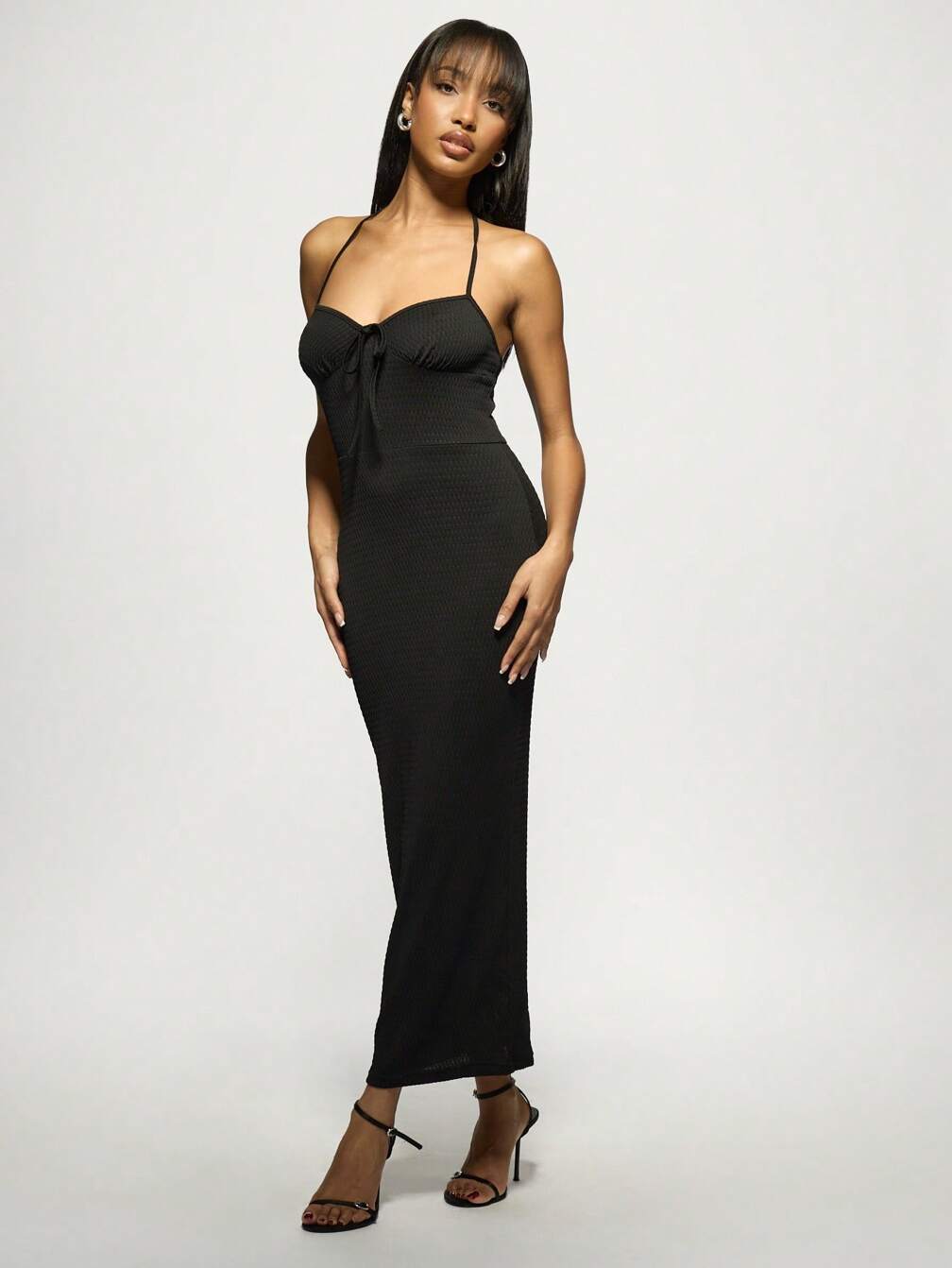 white chiffon dress knee length Ivory Short by Poly USA Chiffon Length black midi asymmetric dress SCH004369_R_L Select dress:Royal