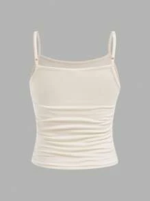 SHEIN Girlism 3pcs Tween Girls Fitted Casual Sports Performance Tank Top Sets, School, Campus, College