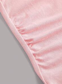 SHEIN 3 件装孕妇纯色 V 领 T 恤