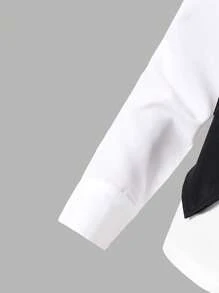 SHEIN 1pc Tween Boy Gentleman Formal Vest, Elegant Luxury Suit Jacket For Birthday, Party, Wedding, Graduation