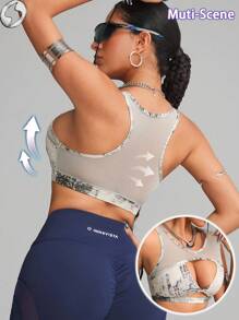 Innovista 女士运动服仿皮大理石纹印花运动胸罩、交叉透气健身上衣、弹力提臀速干健身服、吸湿排汗背心、健身短款上衣、前卫独特时尚运动服、大理石纹印花、瑜伽、垫上运动、普拉提、跑步、有氧运动、力量训练、举重、舞蹈、户外运动、徒步、越野跑、音乐节、派对、电动运动、外出、Y2K、游泳、比基尼、泳衣、内衣、入门运动服、秋季装备、比基尼、泳衣、WAG、母亲节礼物