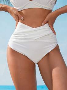 Swim Lushoire Women's Basic Slimming Swimwear Bottom