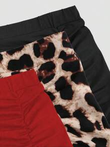 Sweetra Damen Sommer Lässig Geraffter High Slit Bodycon Rock Y2K Damen Rock - Verschiedenfarbig - Übersicht 3