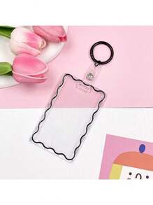 1 Bộ Dây đeo huy hiệu nữ, Dây chuyền huy hiệu có cuộn huy hiệu có thể thu vào, Bao gồm 2 ngăn đựng thẻ ID, Dành cho bé gái, Y tá, Nhân viên văn phòng Trở lại trường học - Nhiều màu - Xem 5