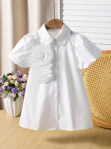 SHEIN 年轻女孩纯色梭织紧身连衣裙